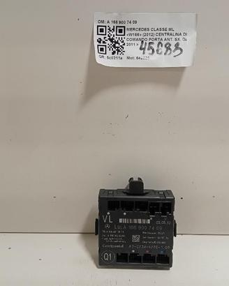 CENTRALINA PORTA SX GUIDA MERCEDES ML W166 4° Ser
