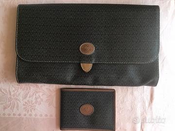 Mario Valentino set borsa cartella + portafogli