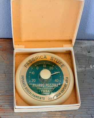 Raro termometro pubblicitario da tavolo anni ‘50