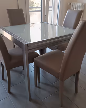 Tavolo da pranzo + comode sedie