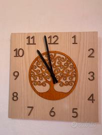 Orologio in legno