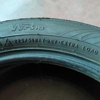 4 pneumatici usati invernali 225/50 r 17 98 v