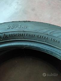4 pneumatici usati invernali 225/50 r 17 98 v