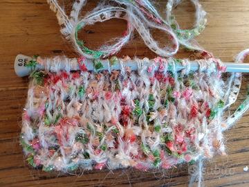 filato lavori a maglia.