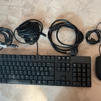 Tastiera e mouse Dell + regali