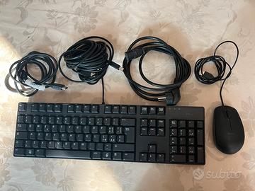 Tastiera e mouse Dell + regali