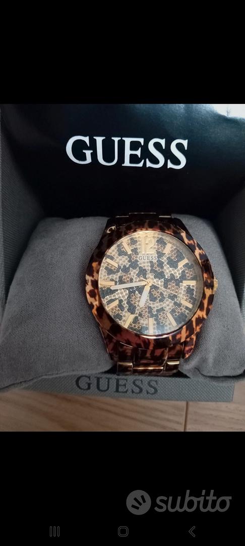 Orologio guess leopardato deals