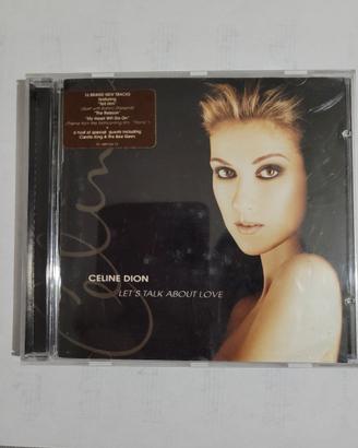 Cd Celine Dion  Let's talk about love