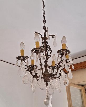 Lampadario Vintage Classico a 6 Luci - Boemia