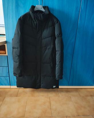 Piumino uomo Zara nero lungo