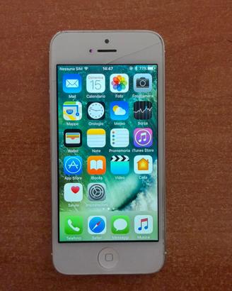 Iphone 5 bianco 16 gb