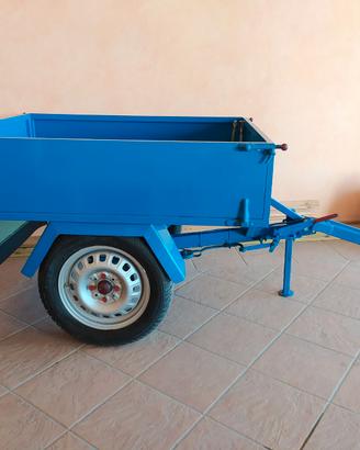 Carrettino per motocoltivatore