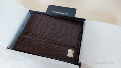 Portafoglio BORBONESE in Pelle Nuovo Monte Carlo