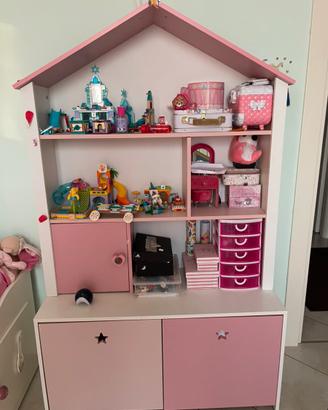 Libreria/porta giochi bambina