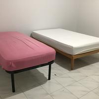 Letto singolo e letto una piazza e mezzo