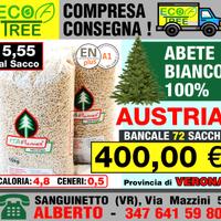 Pellet ABETE Bianco AUSTRIACO