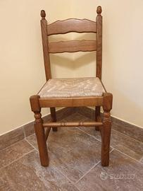 SEDIE IN ROVERE MASSELLO