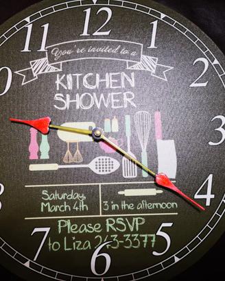 OROLOGIO A PARETE DA CUCINA