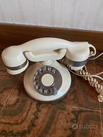 Telefono vintage bianco funzionante - Telefonia In vendita a Milano