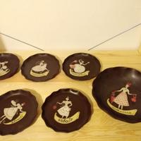 Piattini in ceramica di Rometti - Umbertide