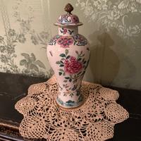 Vaso decorativo in ceramica dipinta a mano