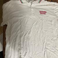 polo bianca crocerossa