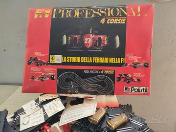 PISTA AUTO POLISTIL FORMULA 1 , 4 CORSIE.