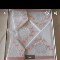 Parure Matrimoniale Ricamata