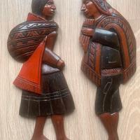 Statuette coppia andina