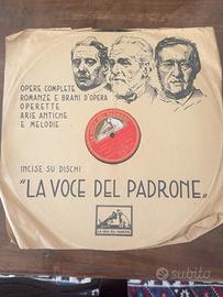 Disco 78 giri Sibelius Finlandia Voce del Padrone