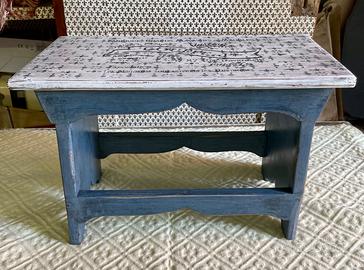 Panchetto in stile shabby