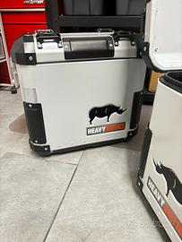 Africa twin 650 valigette laterali alluminio