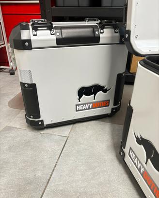 Africa twin 650 valigette laterali alluminio