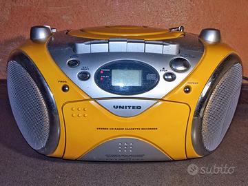 United Stereo CD Radio Cassette.