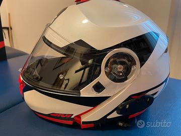 casco da moto modulare