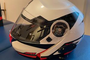 casco da moto modulare