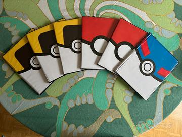 Album Poké/Mega/Ultra Ball (9 tasche, 10 pagine)