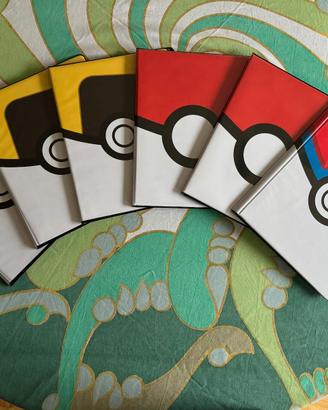 Album Poké/Mega/Ultra Ball (9 tasche, 10 pagine)