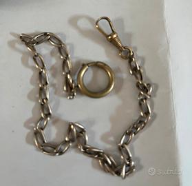 Catena orologio tasca antica