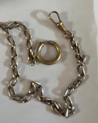 Catena orologio tasca antica