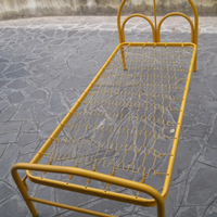 Letto singolo in ferro