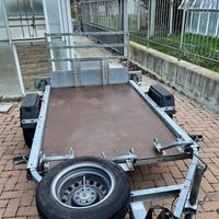 Rimorchio - Carrello porta moto