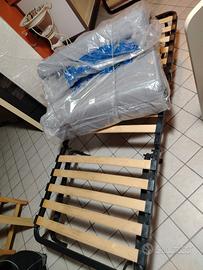 rete pieghevole con materasso
