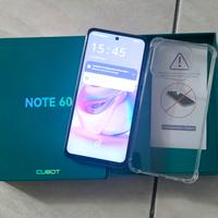cubot note 60 imballato 6+6/128 garanzia 