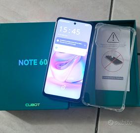cubot note 60 imballato 6+6/128 garanzia 