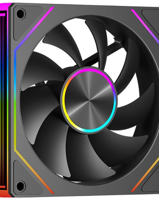 Ventola di raffreddamento pc per cpu argb da 120 m