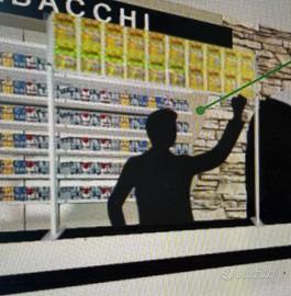 Struttura a Ponte da Banco 12 POSTI Gratta e Vinci