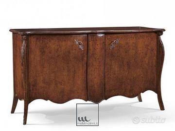 Credenza classica in legno per soggiorno bassano