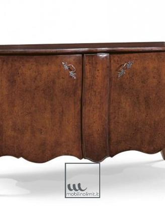 Credenza classica in legno per soggiorno bassano