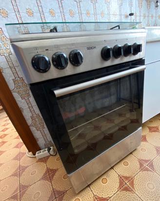 Fornello a Gas con valvola di sicurezza e forno